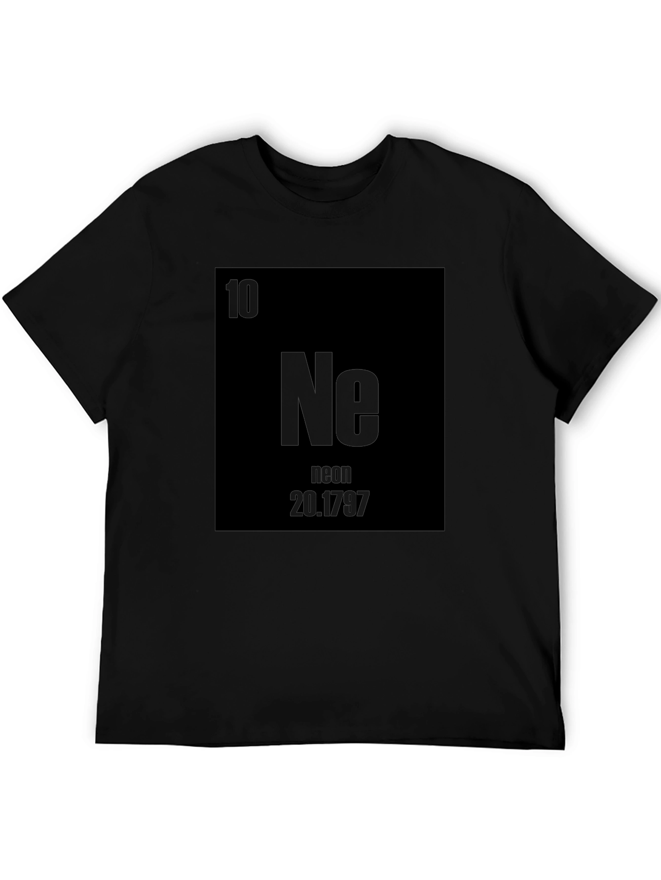 Neon Element T-Shirt - Science Tee for Chemistry Lovers