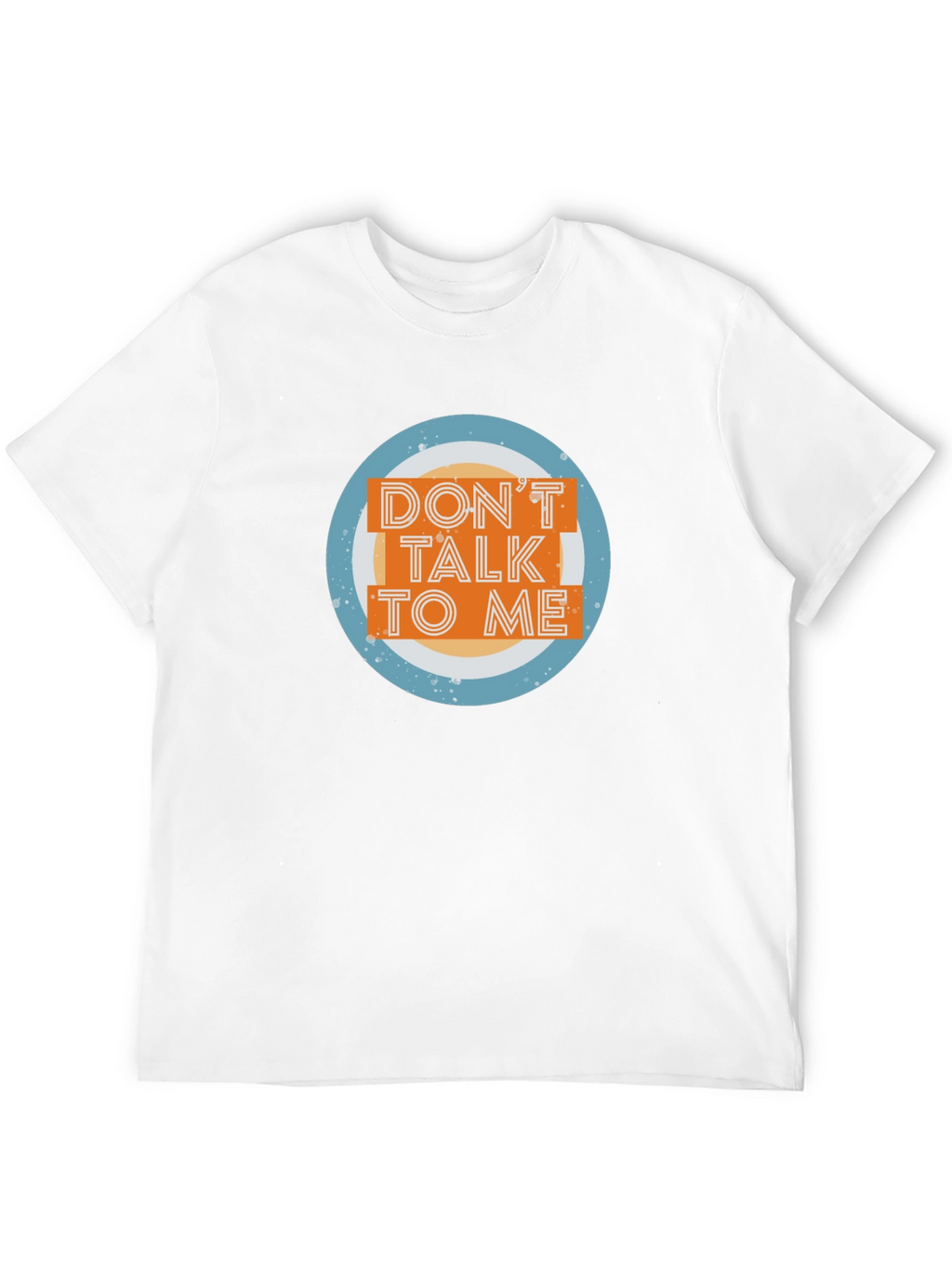 Dont Talk To Me Graphic Tee - Black