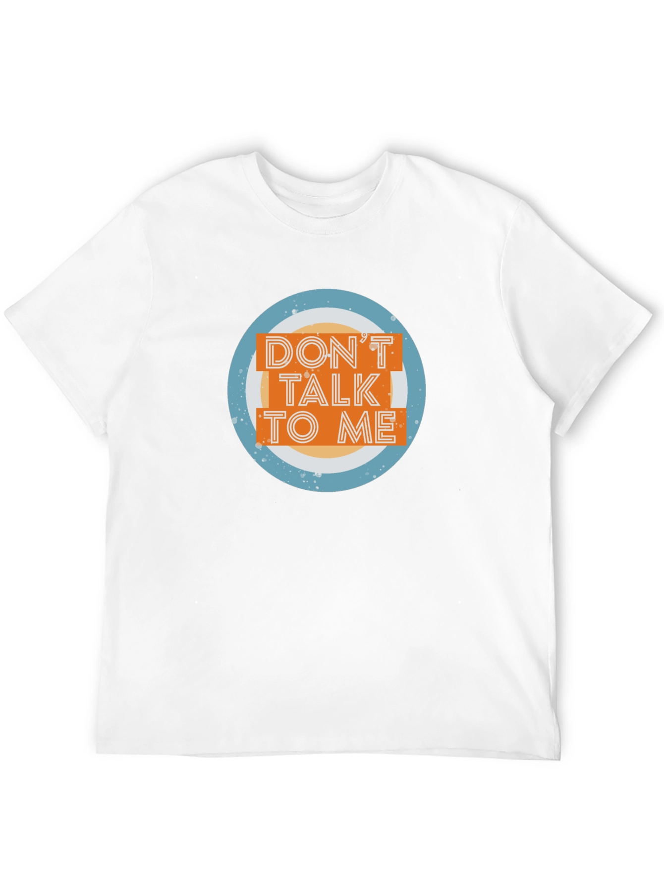 Dont Talk To Me Graphic Tee - Black