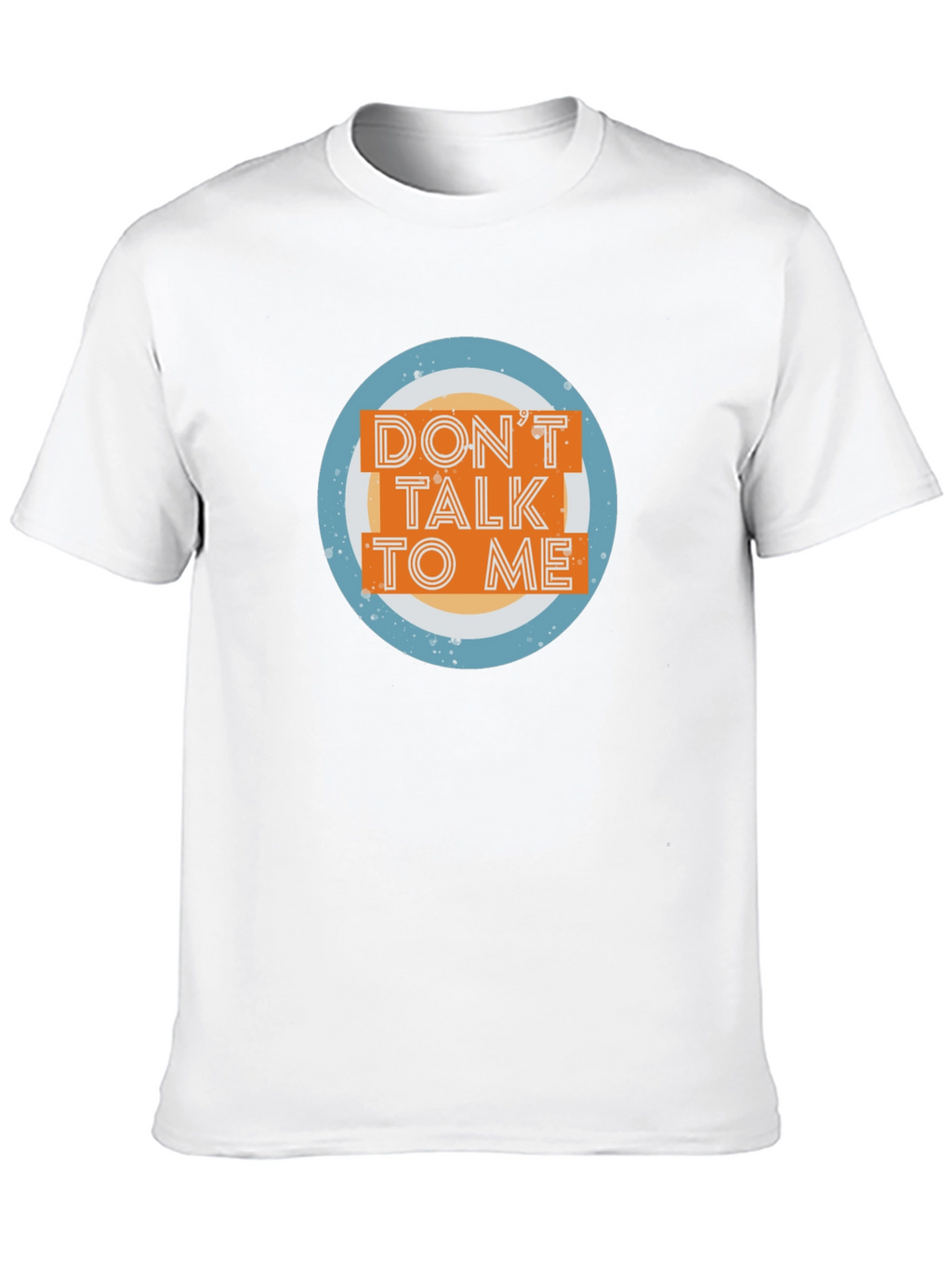 Dont Talk To Me Graphic Tee - Black