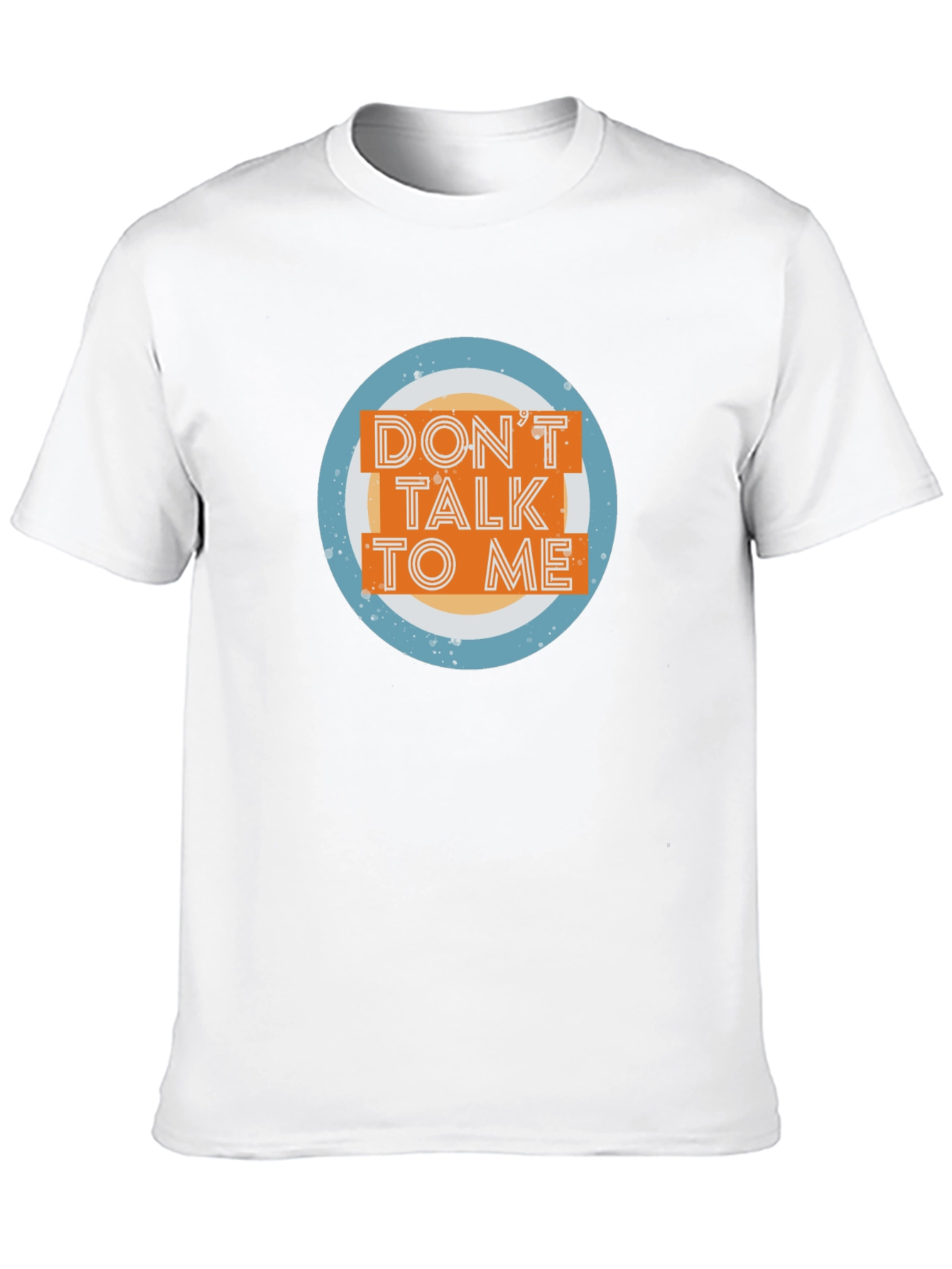 Dont Talk To Me Graphic Tee - Black