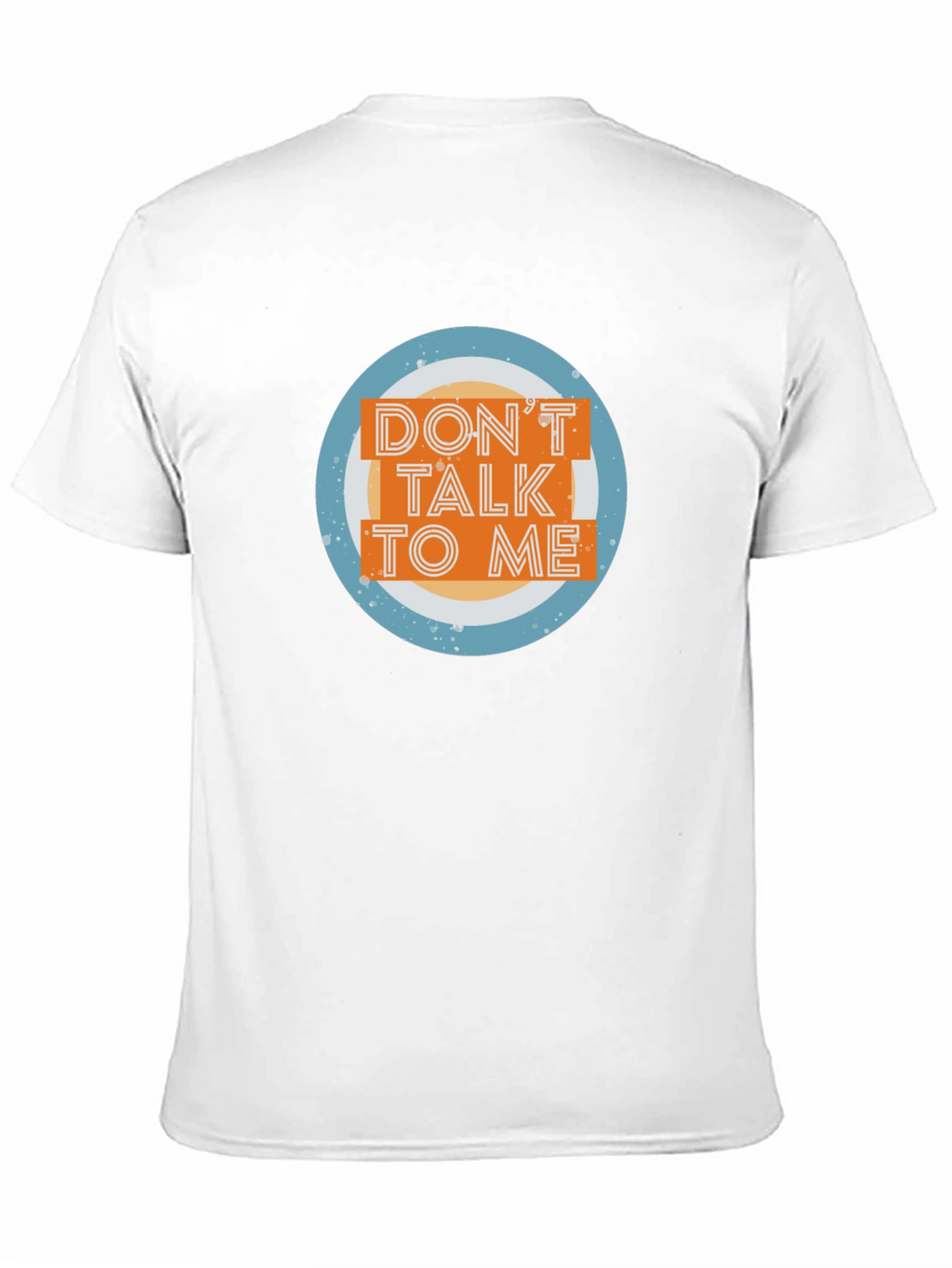 Dont Talk To Me Graphic Tee - Black