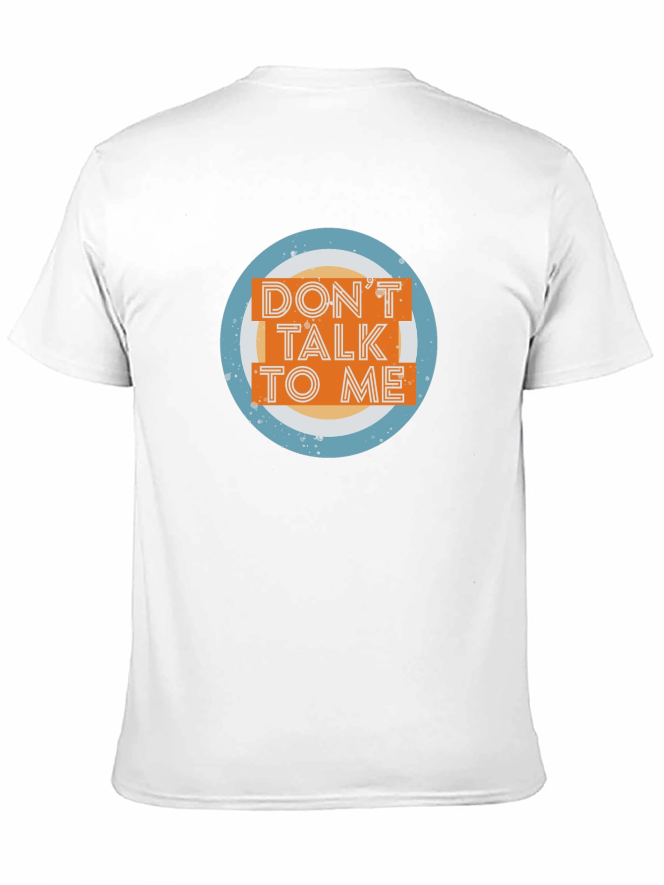 Dont Talk To Me Graphic Tee - Black