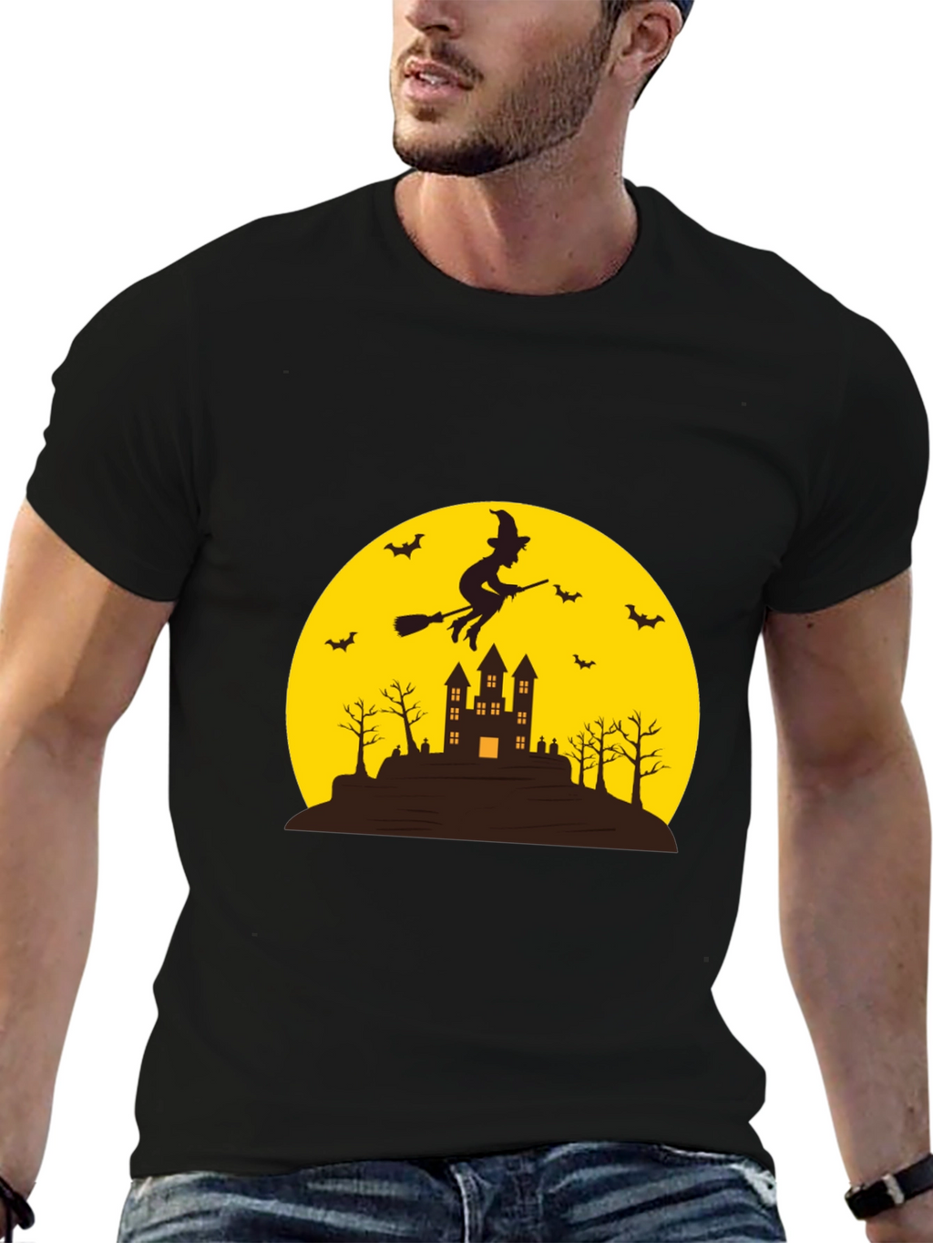 Halloween Witch Castle T-Shirt