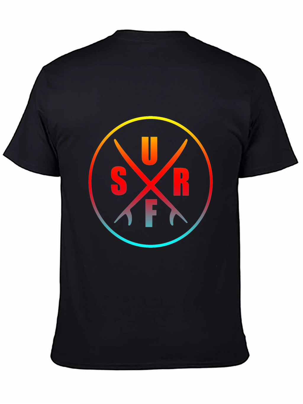 Surfboards Circle Tee - Casual Style