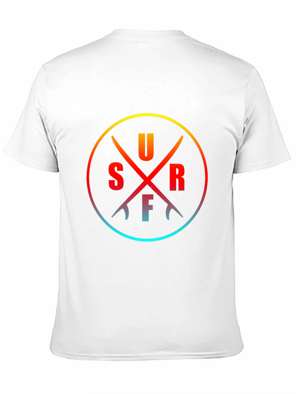 Surfboards Circle Tee - Casual Style