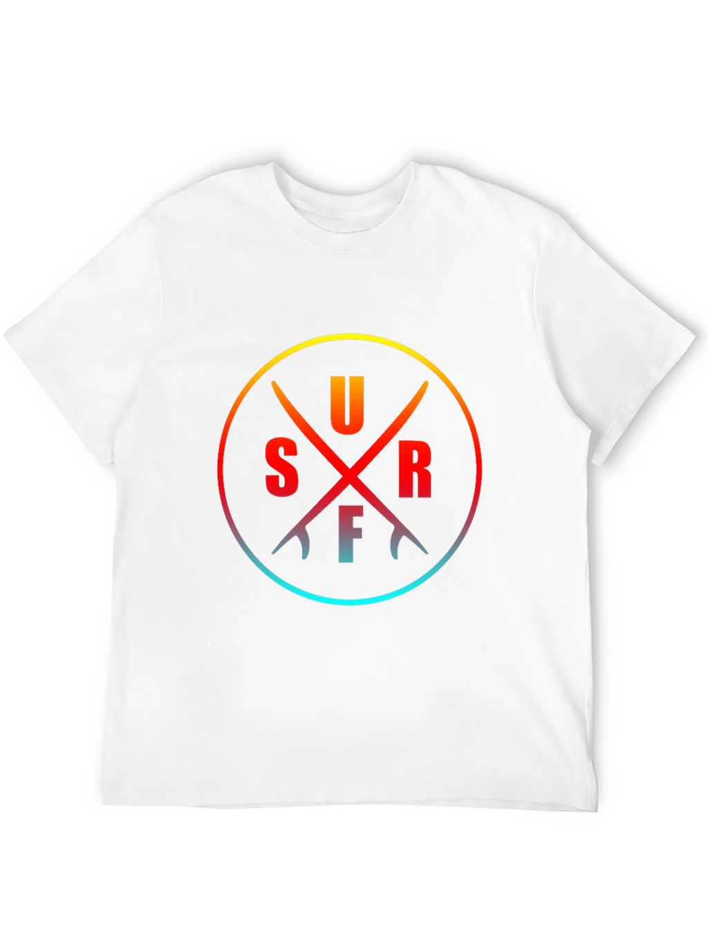 Surfboards Circle Tee - Casual Style