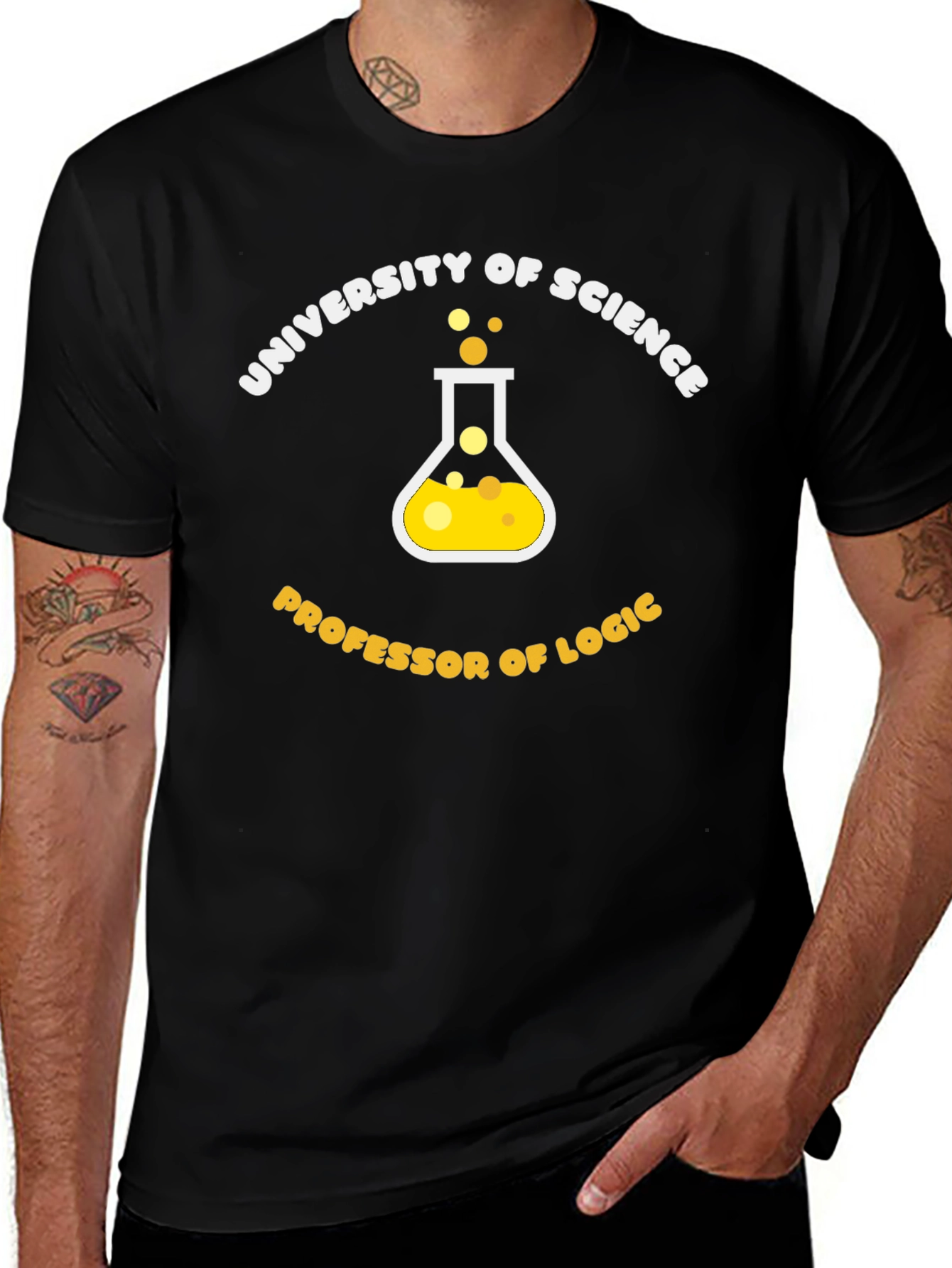 University of Science Professor T-Shirt
