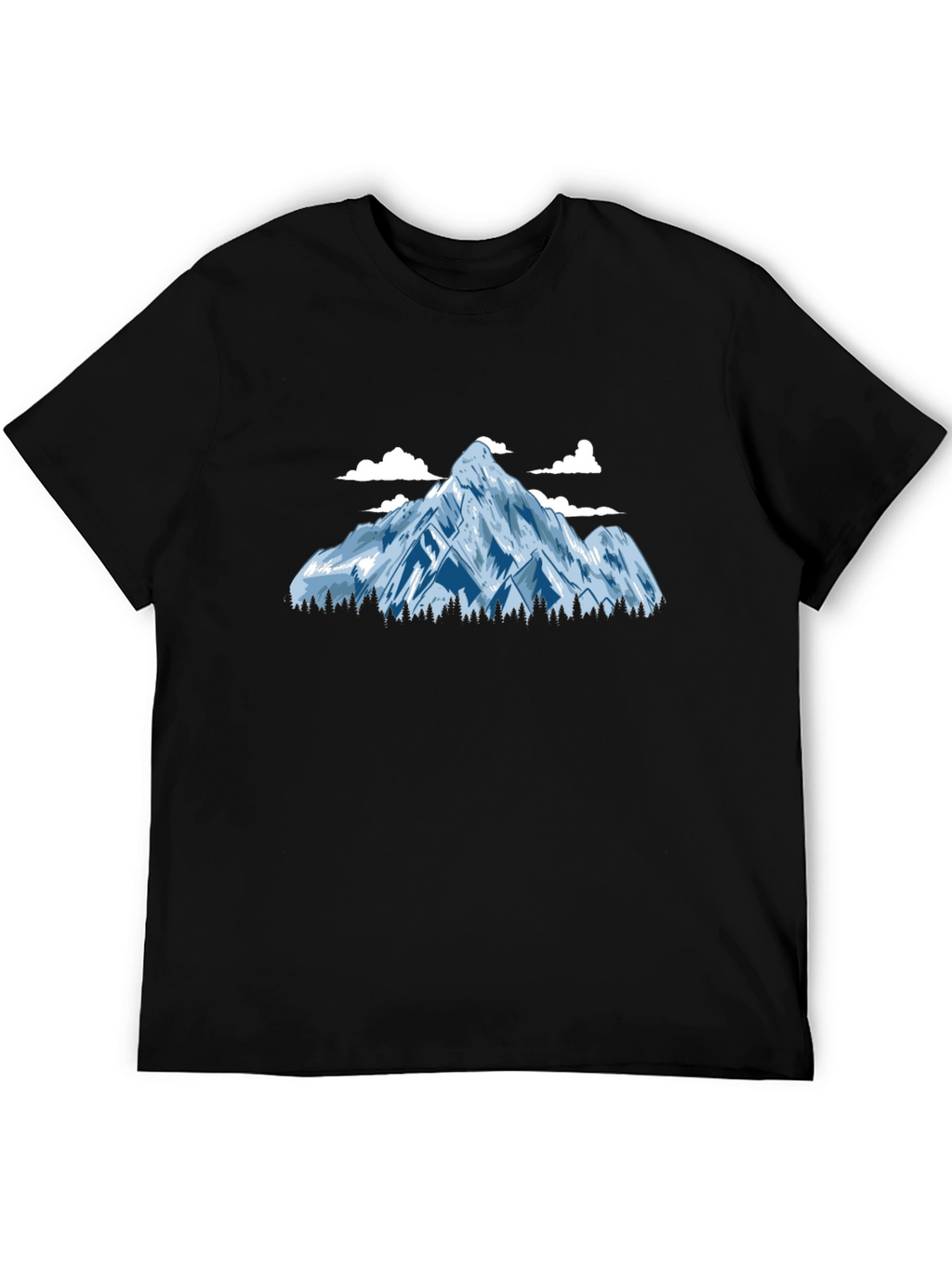 Mountain Graphic Tee - Black