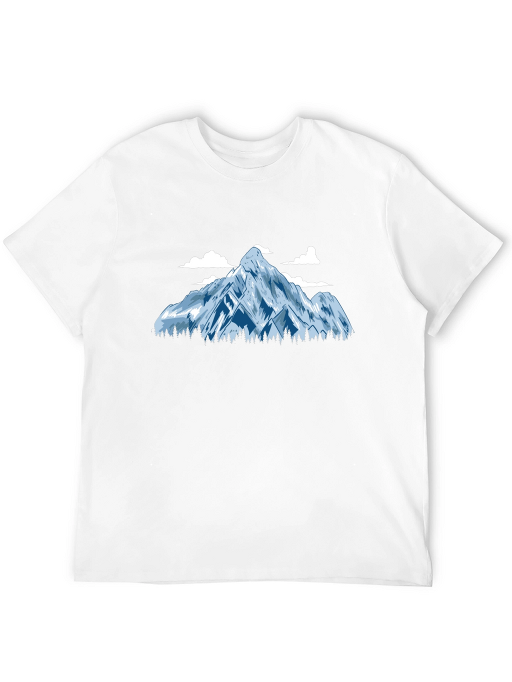 Mountain Graphic Tee - Black