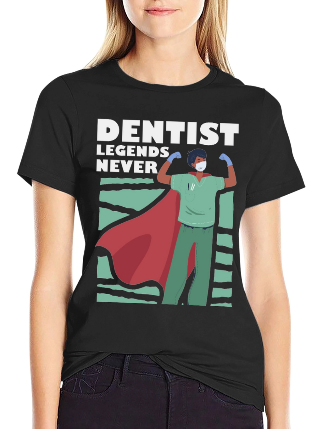 Dentist Legend T-Shirt Hero Dentist Tee