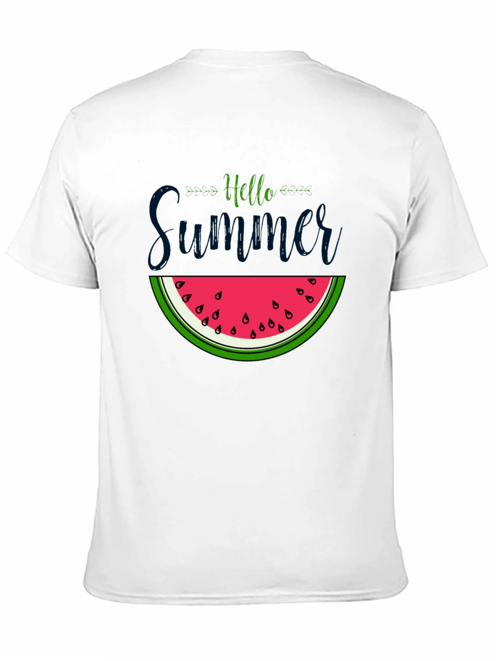 Hello Summer Watermelon Graphic Tee