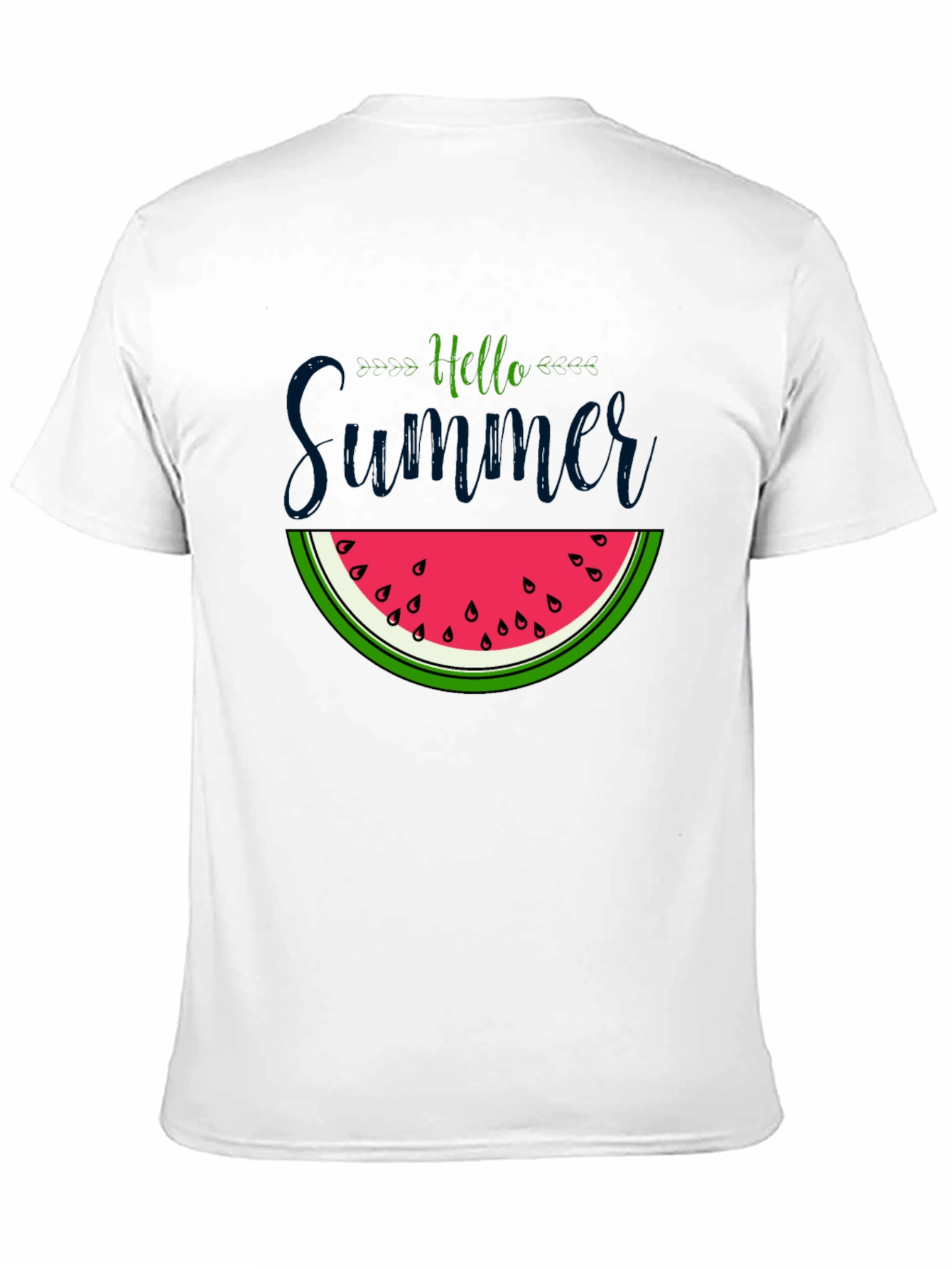 Hello Summer Watermelon Graphic Tee