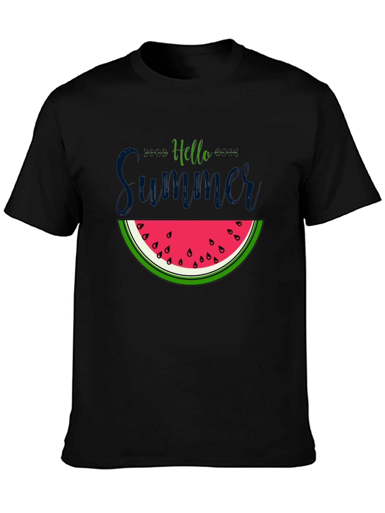 Hello Summer Watermelon Graphic Tee