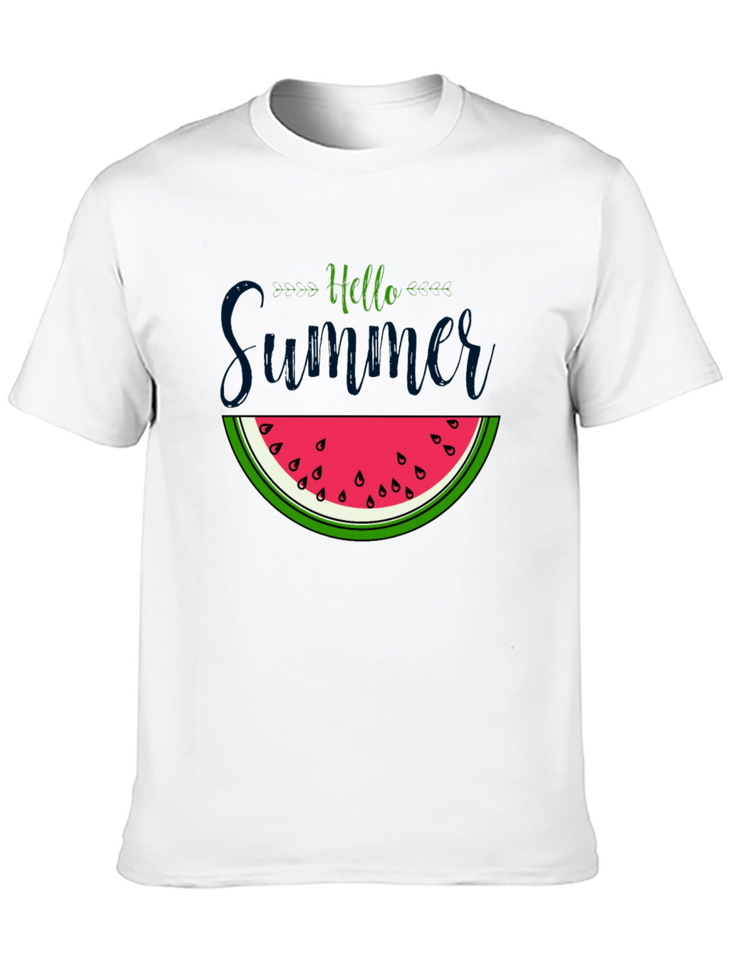 Hello Summer Watermelon Graphic Tee