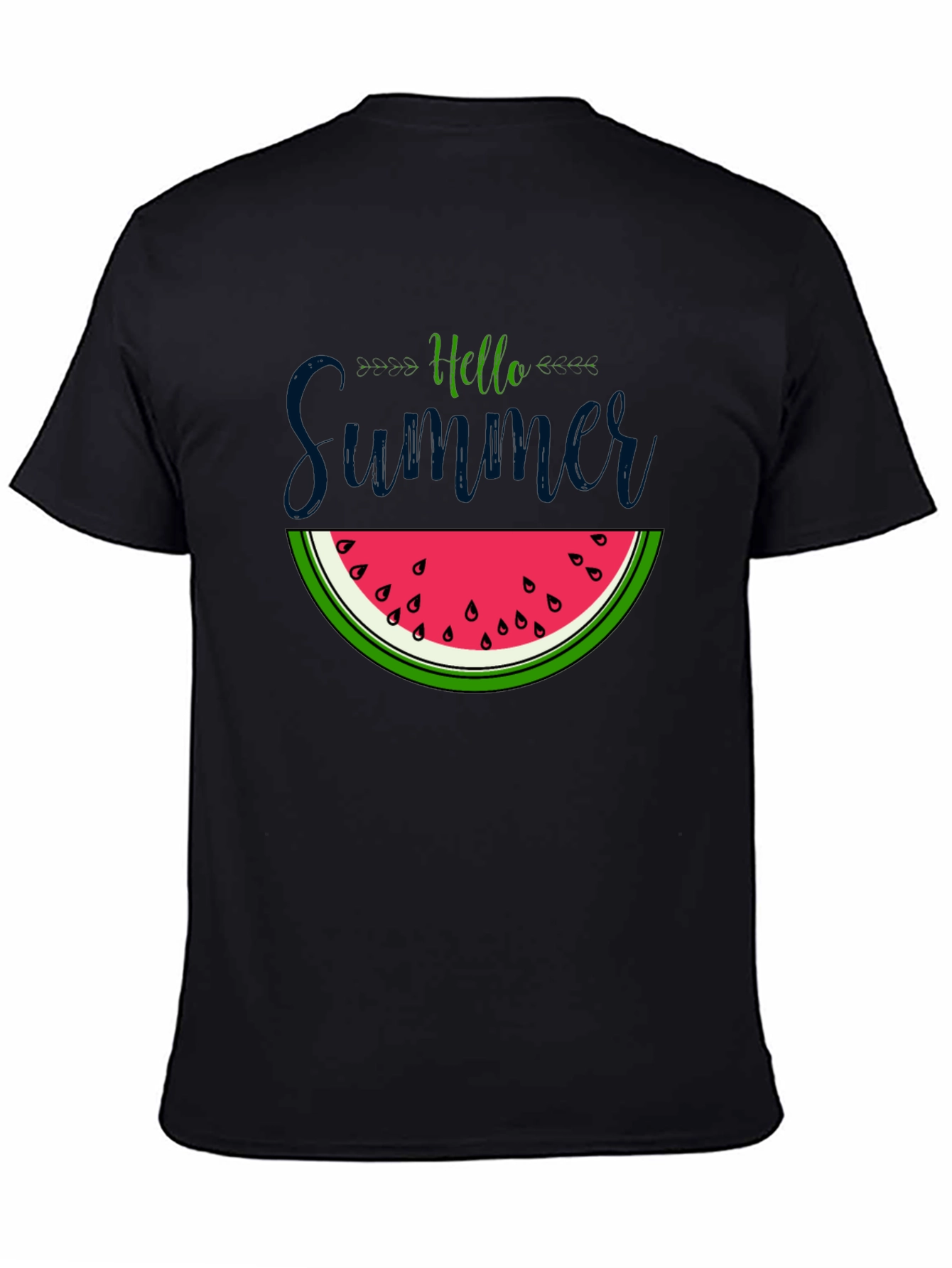 Hello Summer Watermelon Graphic Tee