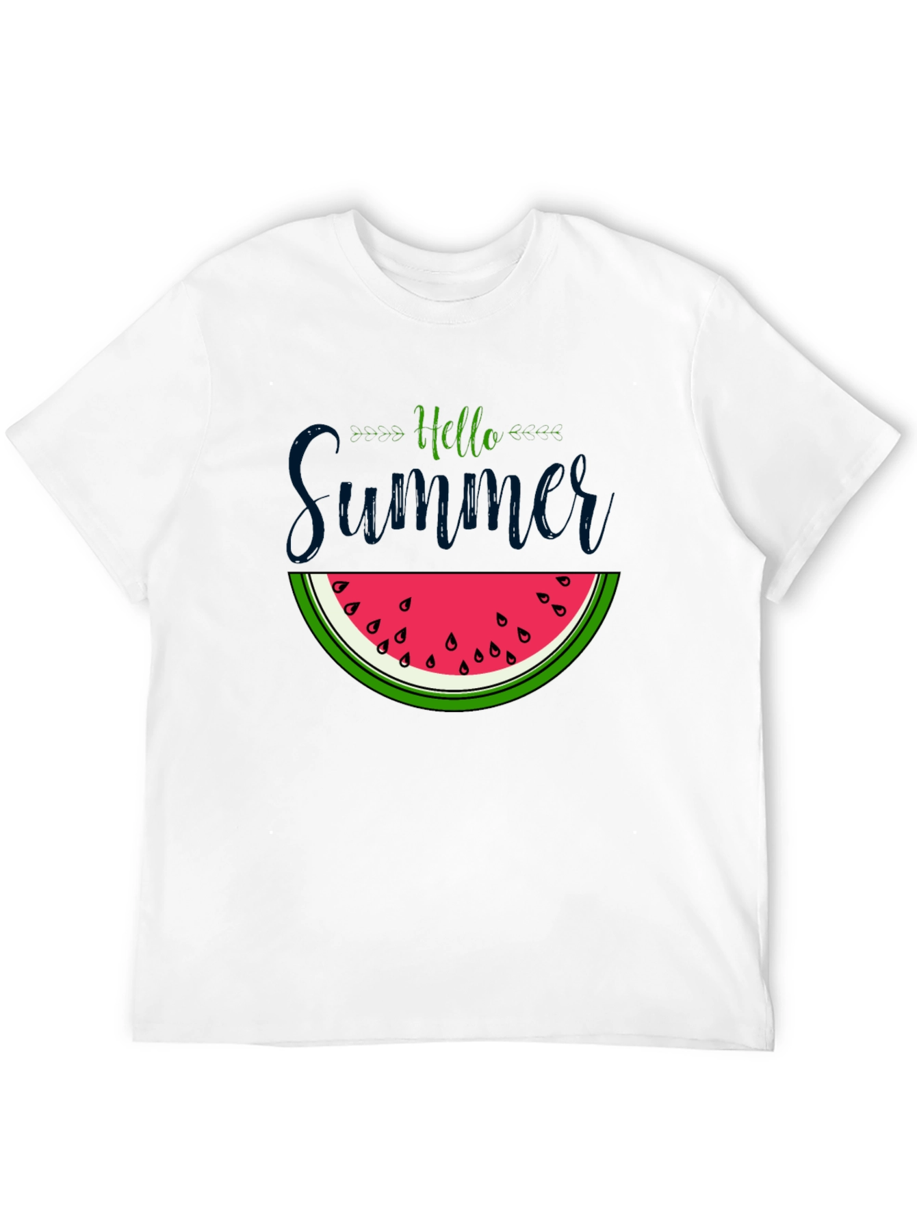 Hello Summer Watermelon Graphic Tee