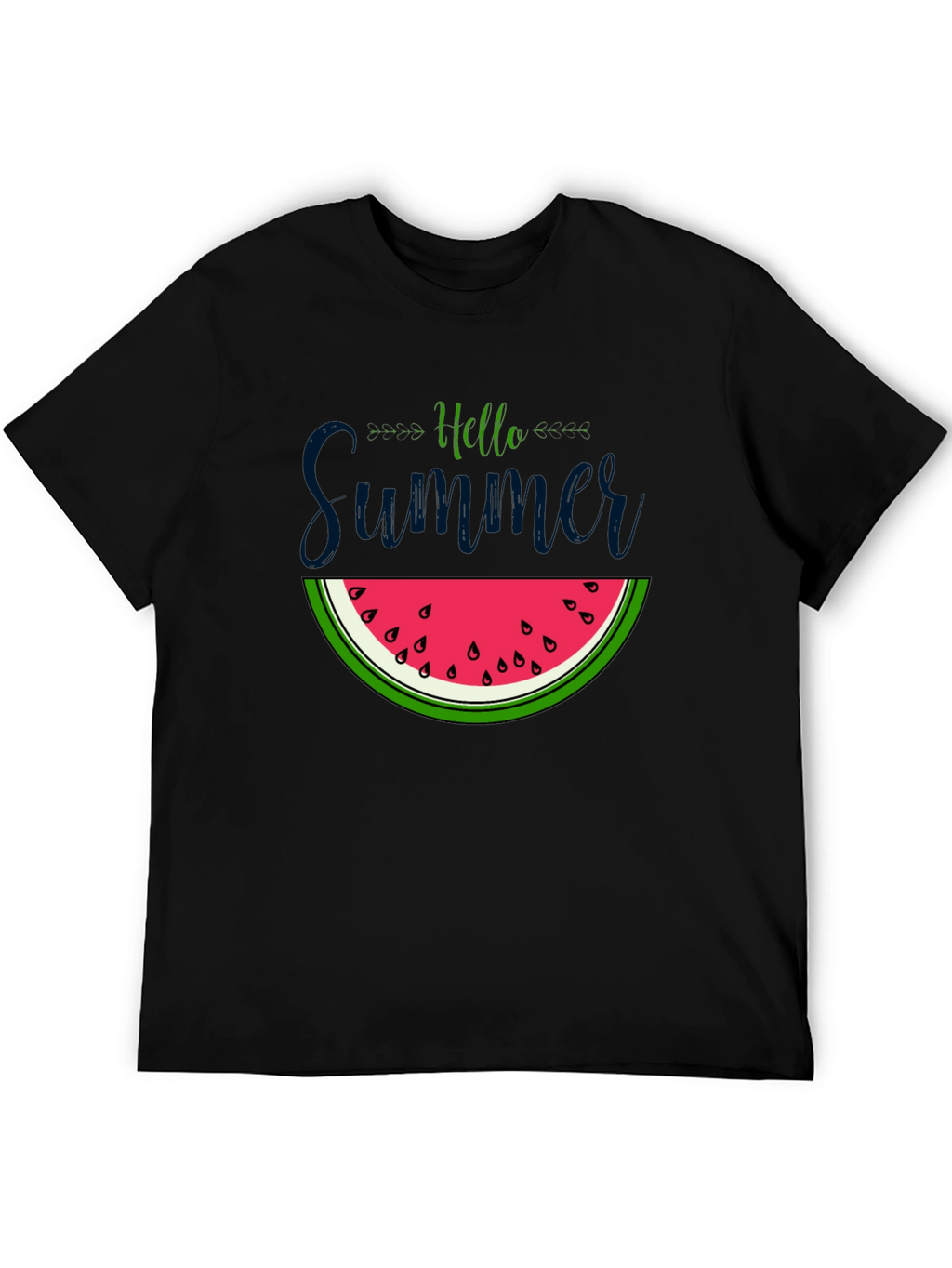 Hello Summer Watermelon Graphic Tee