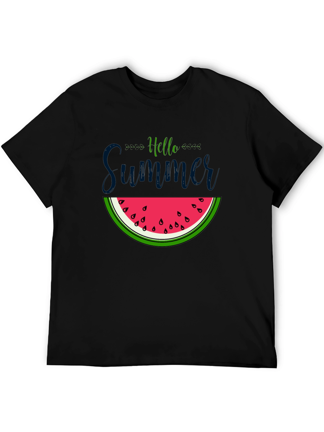 Hello Summer Watermelon Graphic Tee