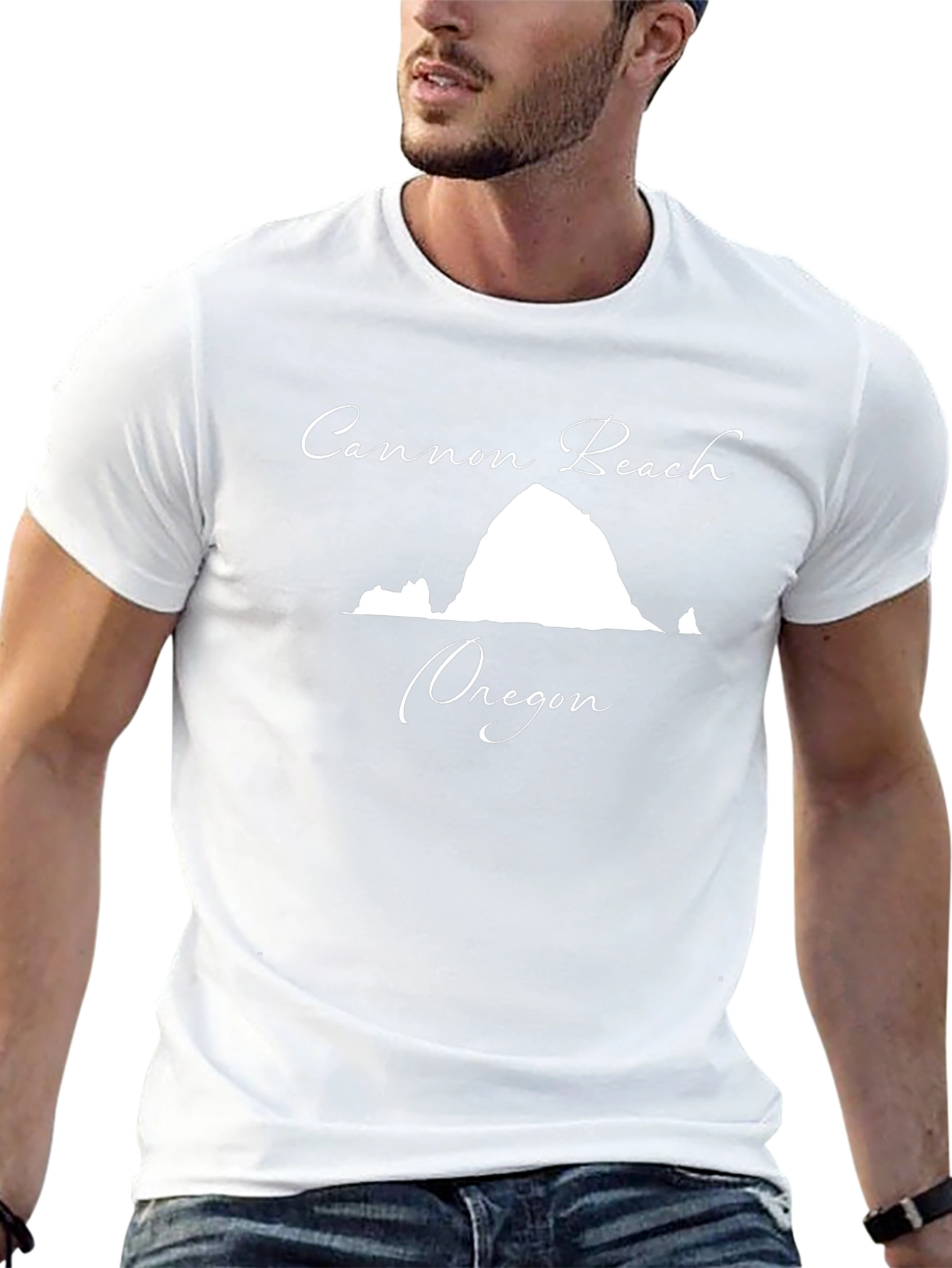 Cannon Beach Oregon Graphic Tee