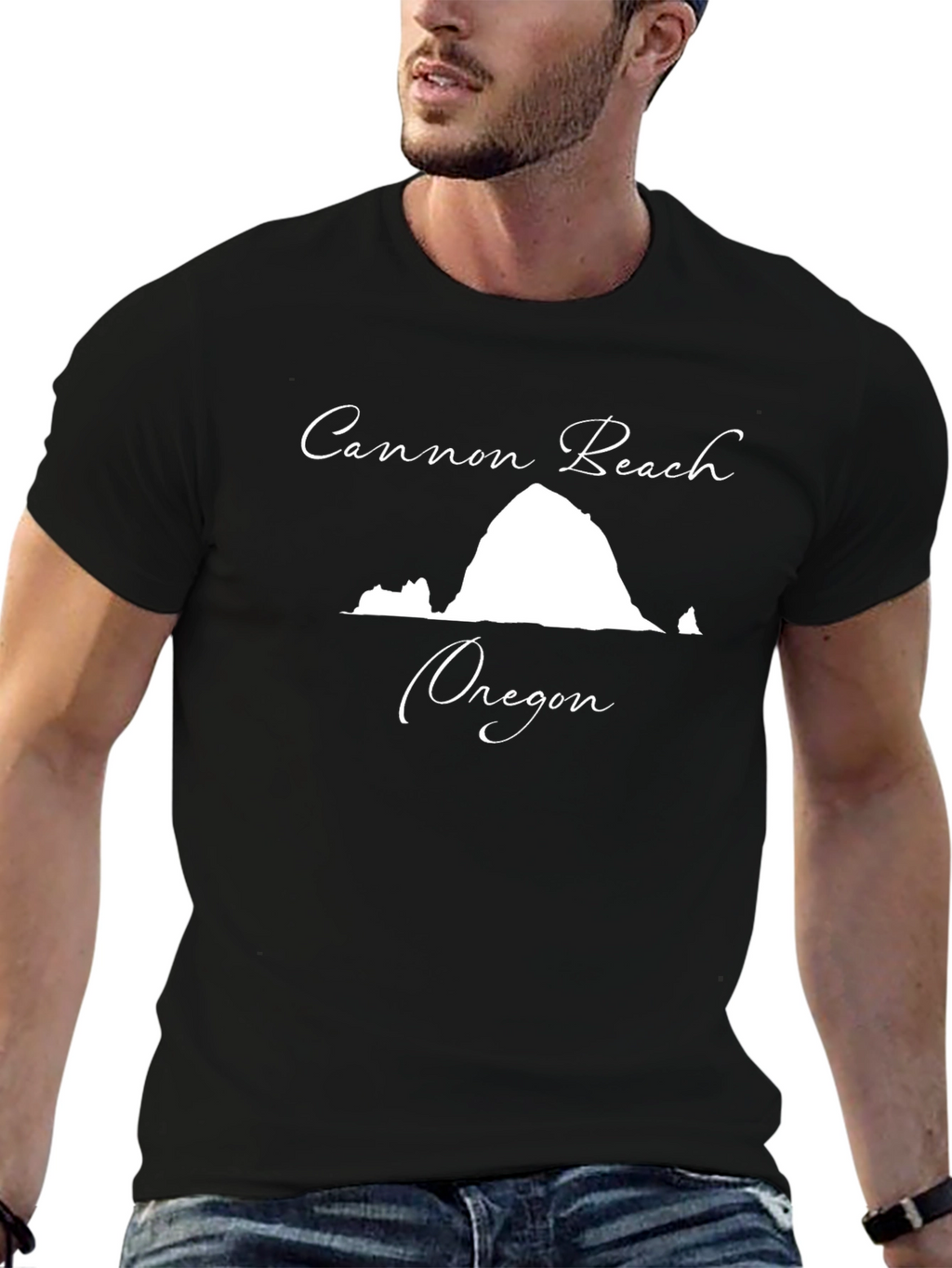 Cannon Beach Oregon Graphic Tee