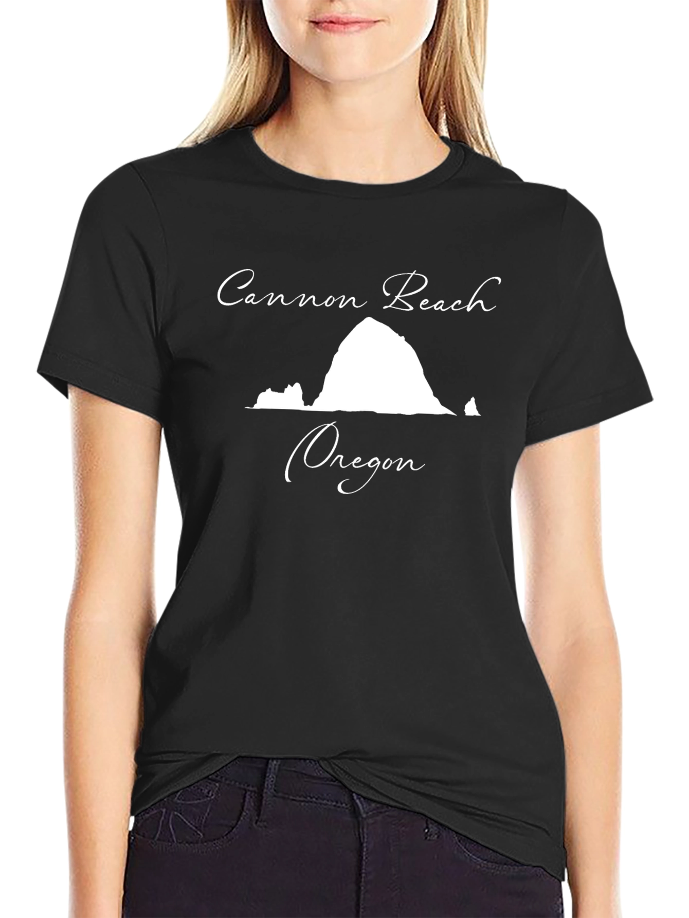 Cannon Beach Oregon Graphic Tee
