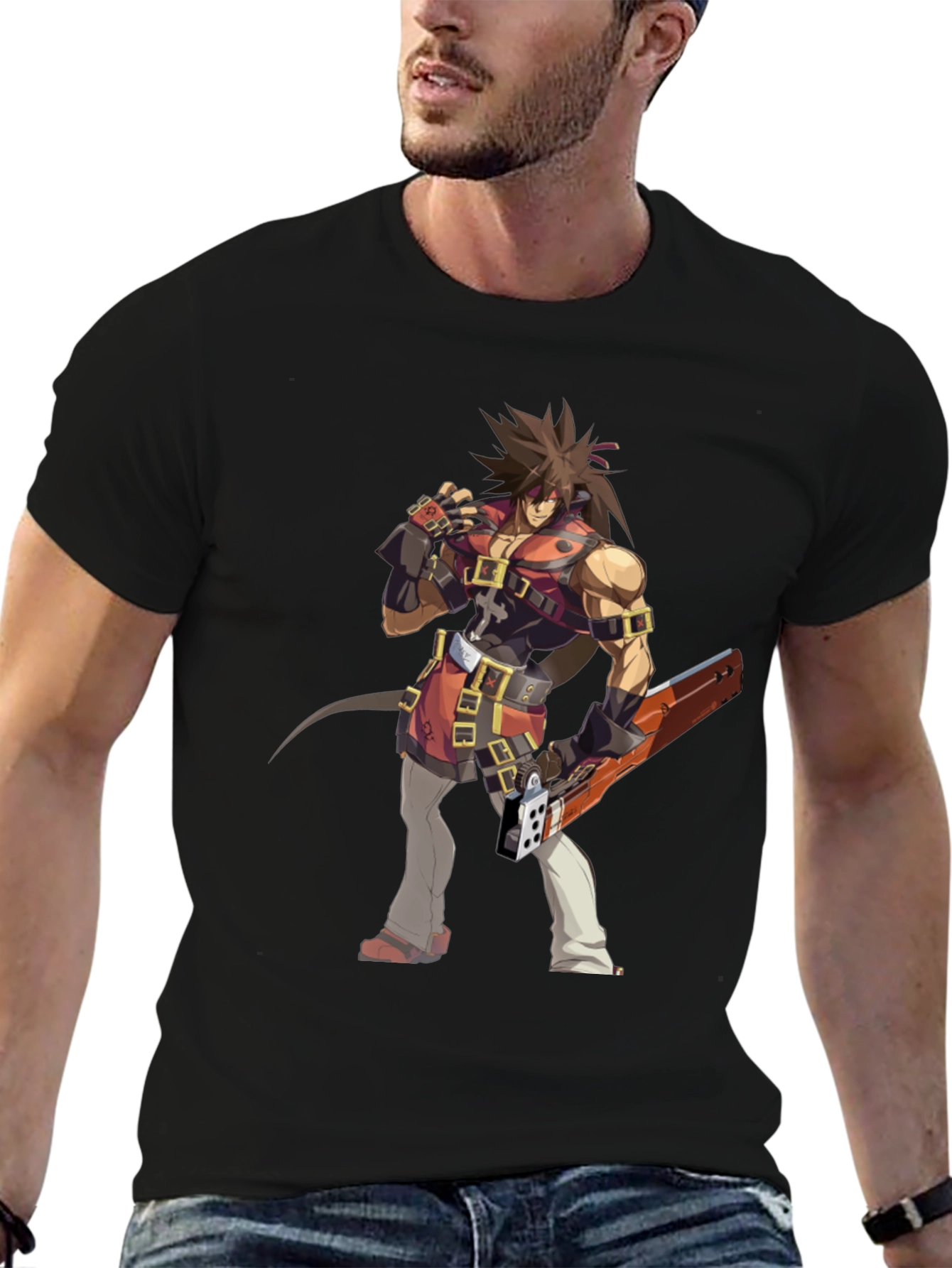 Guilty Gear Sol Badguy Black T-Shirt