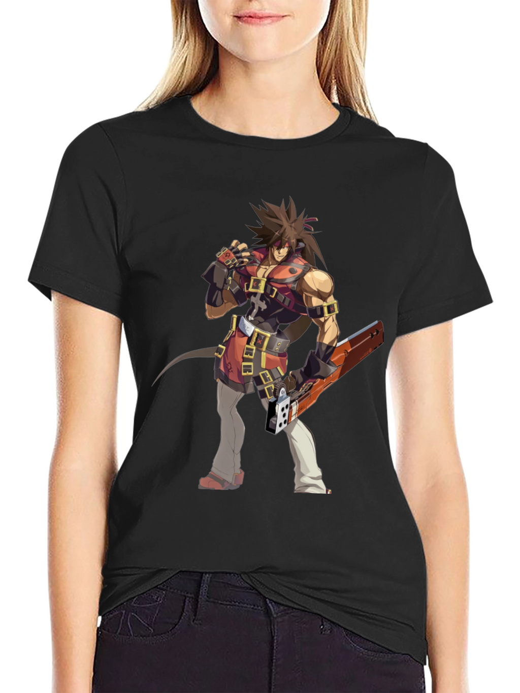 Guilty Gear Sol Badguy Black T-Shirt