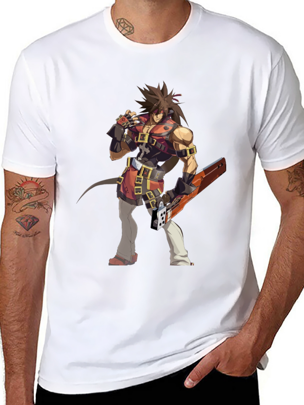 Guilty Gear Sol Badguy Black T-Shirt