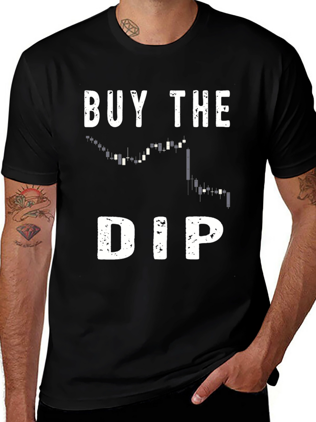 Buy the Dip T-Shirt - Trader Crypto Gift