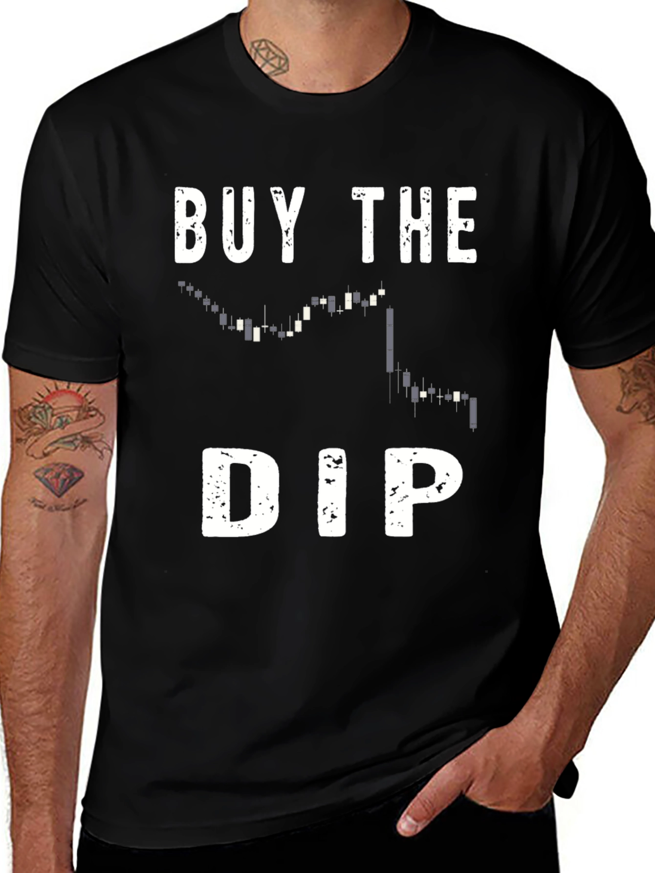 Buy the Dip T-Shirt - Trader Crypto Gift