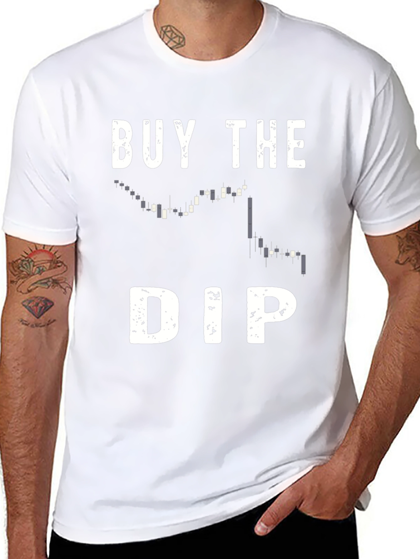 Buy the Dip T-Shirt - Trader Crypto Gift