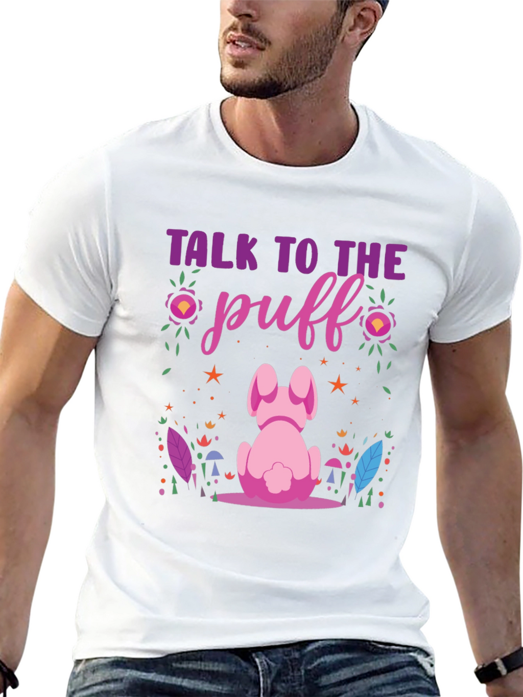 Talk to the Puff Graphic Tee