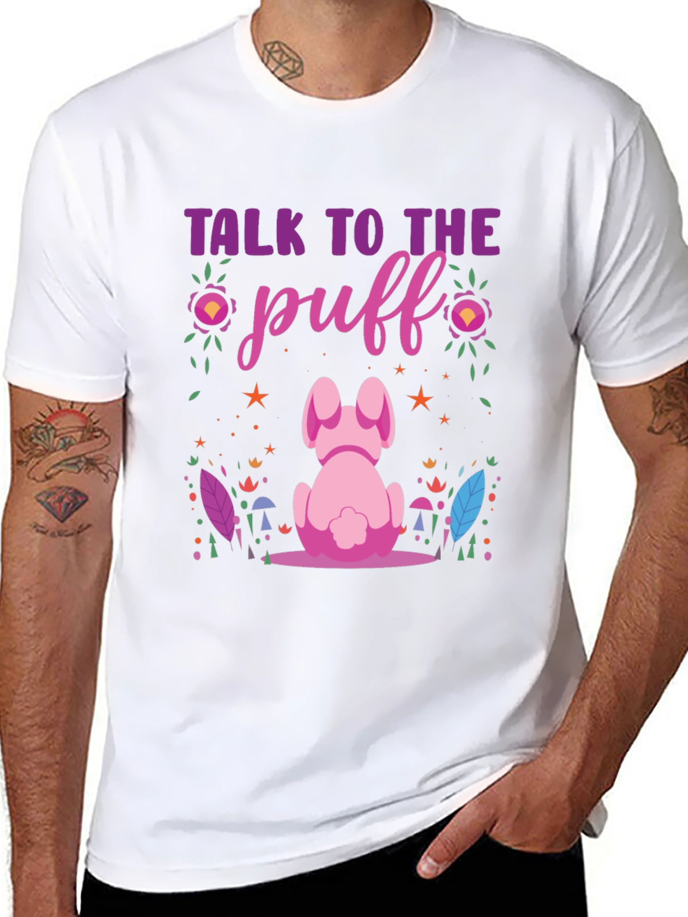 Talk to the Puff Graphic Tee