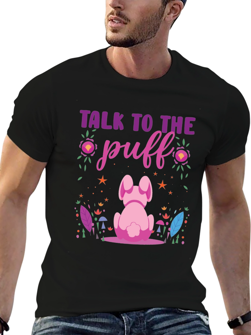 Talk to the Puff Graphic Tee