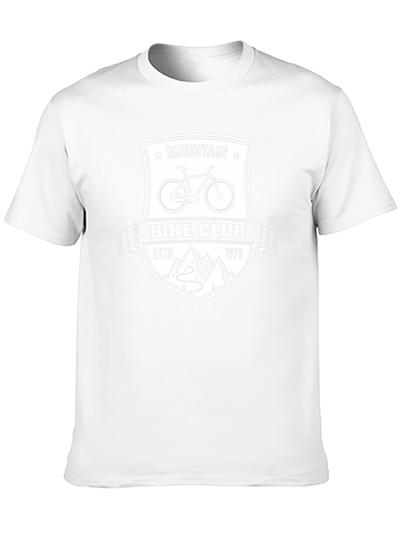 Mountain Bike Club Black Graphic Tee