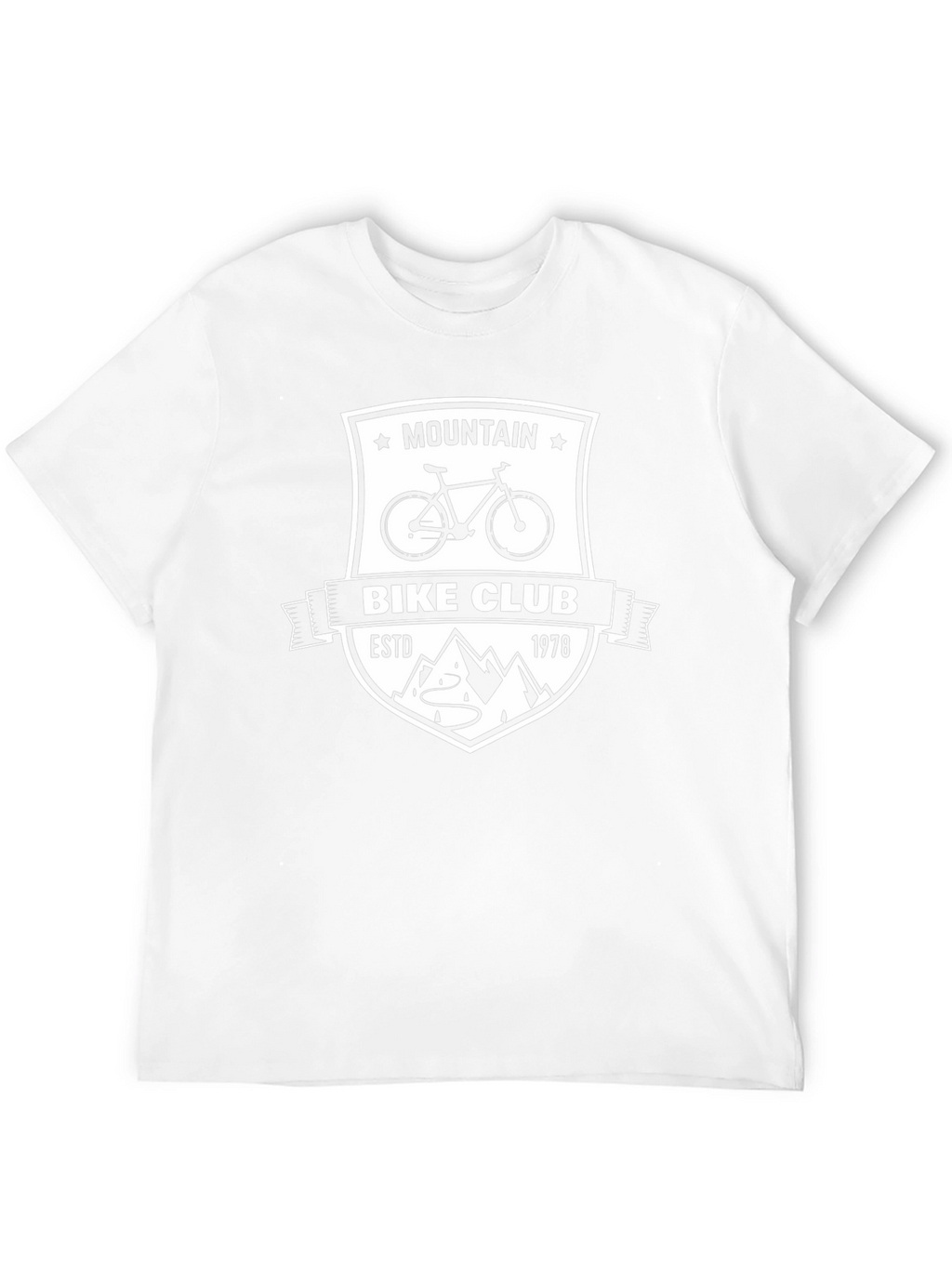 Mountain Bike Club Black Graphic Tee