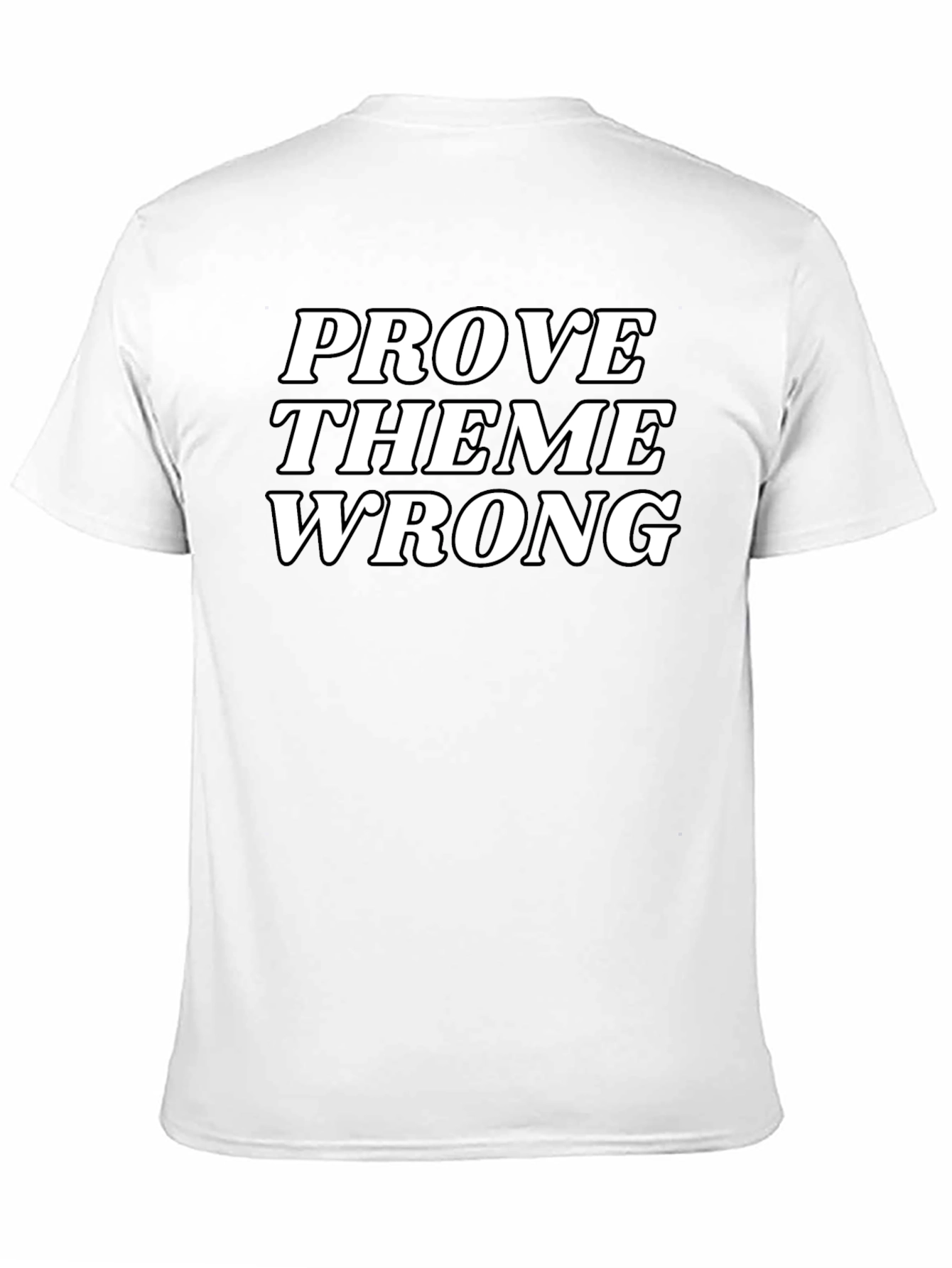 Prove Them Wrong Graphic Tee - Black