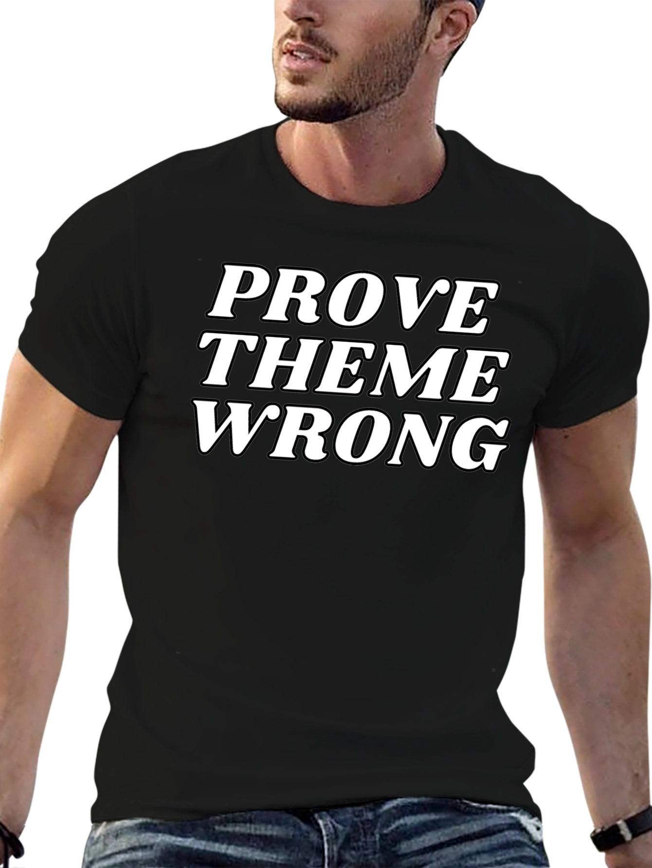 Prove Them Wrong Graphic Tee - Black