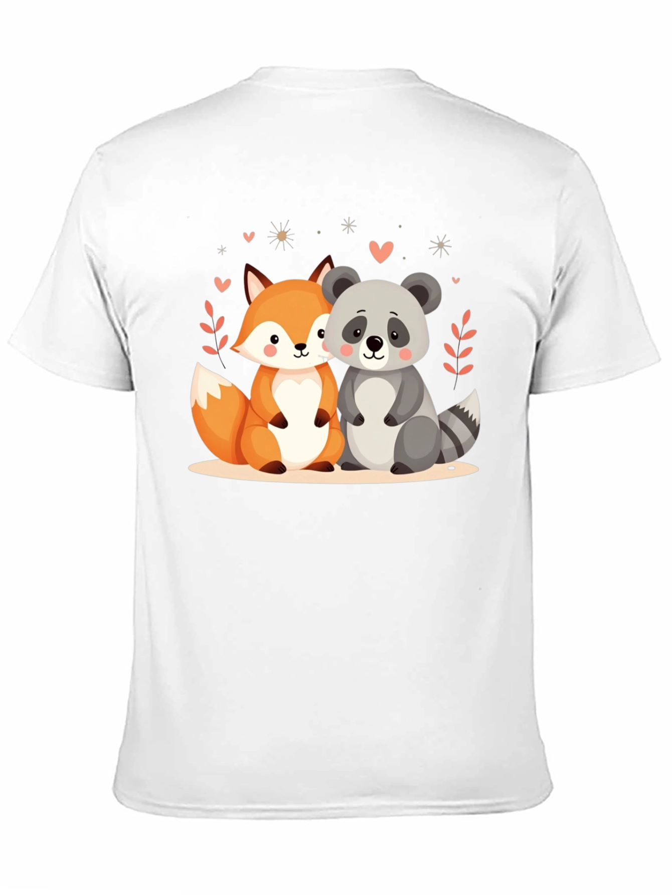 Cute Animal Friends Graphic Tee