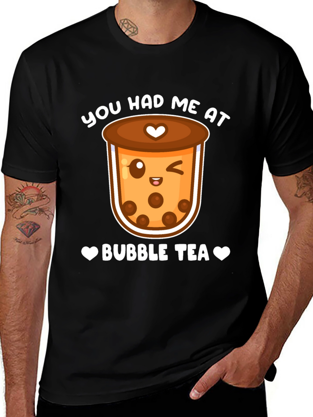 You Had Me At Bubble Tea Graphic T-Shirt