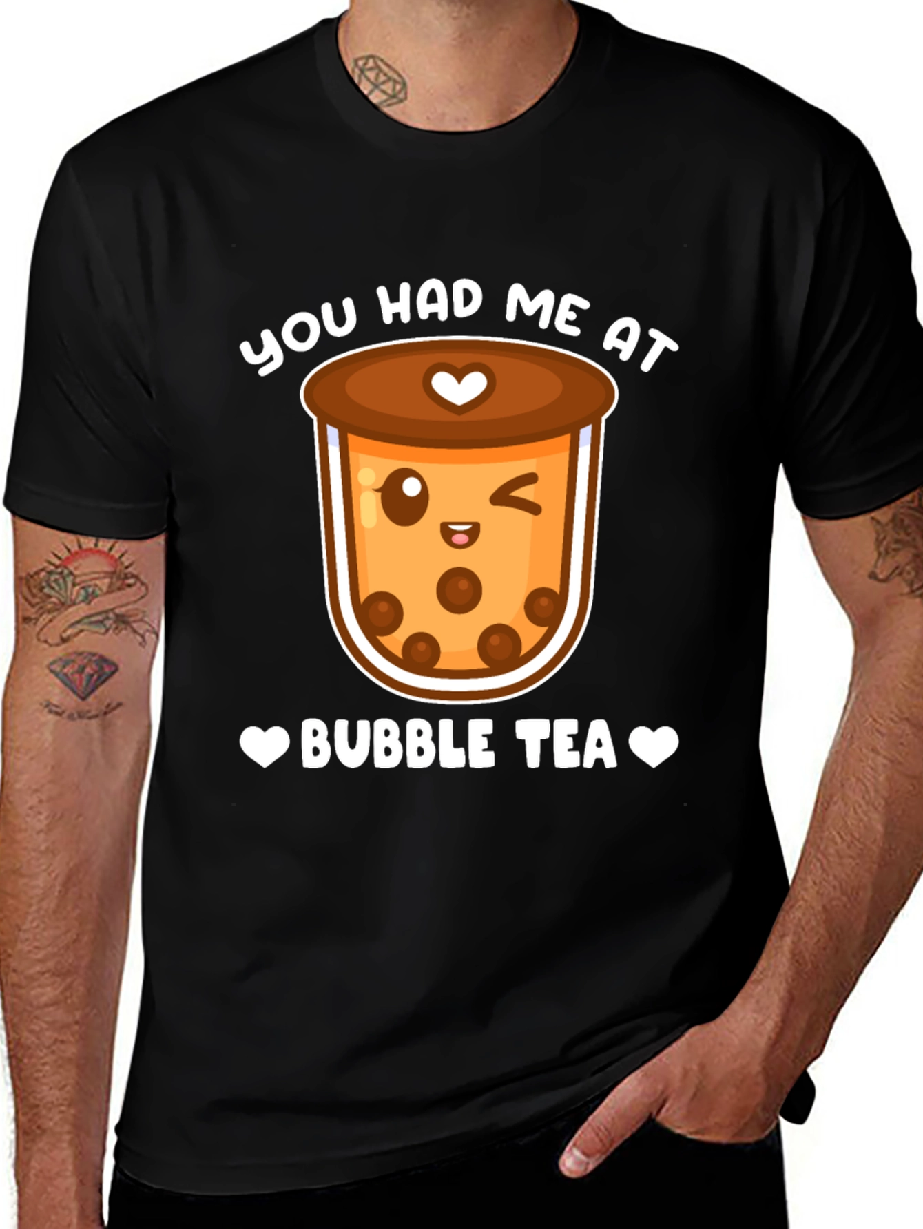 You Had Me At Bubble Tea Graphic T-Shirt