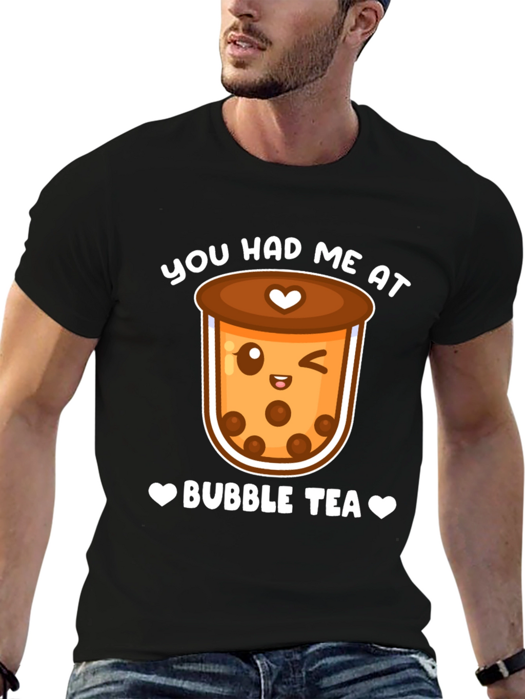 You Had Me At Bubble Tea Graphic T-Shirt