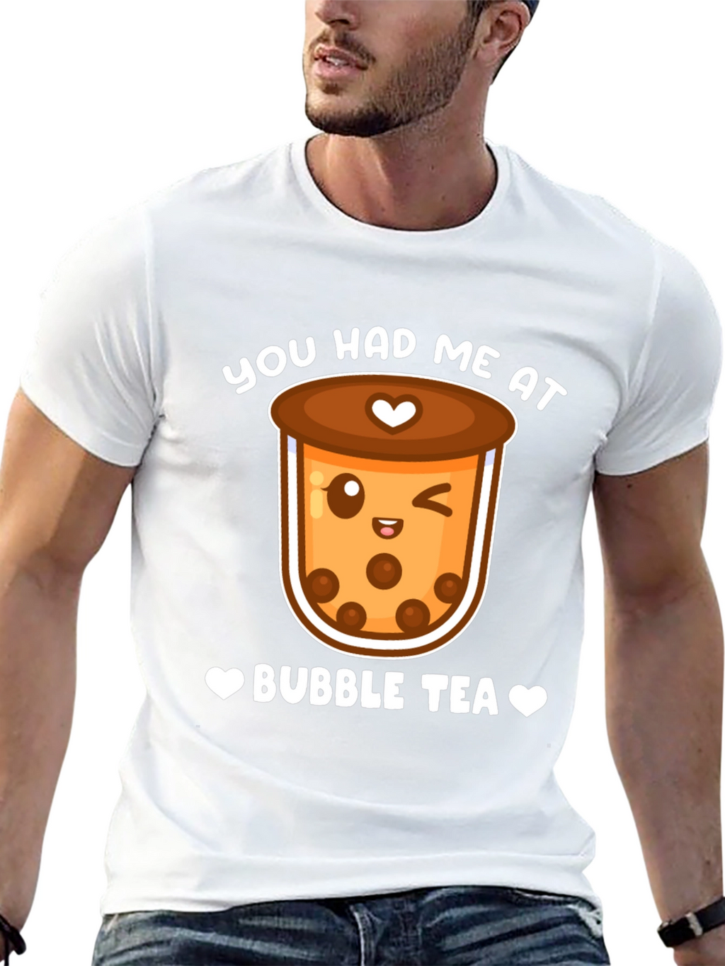You Had Me At Bubble Tea Graphic T-Shirt