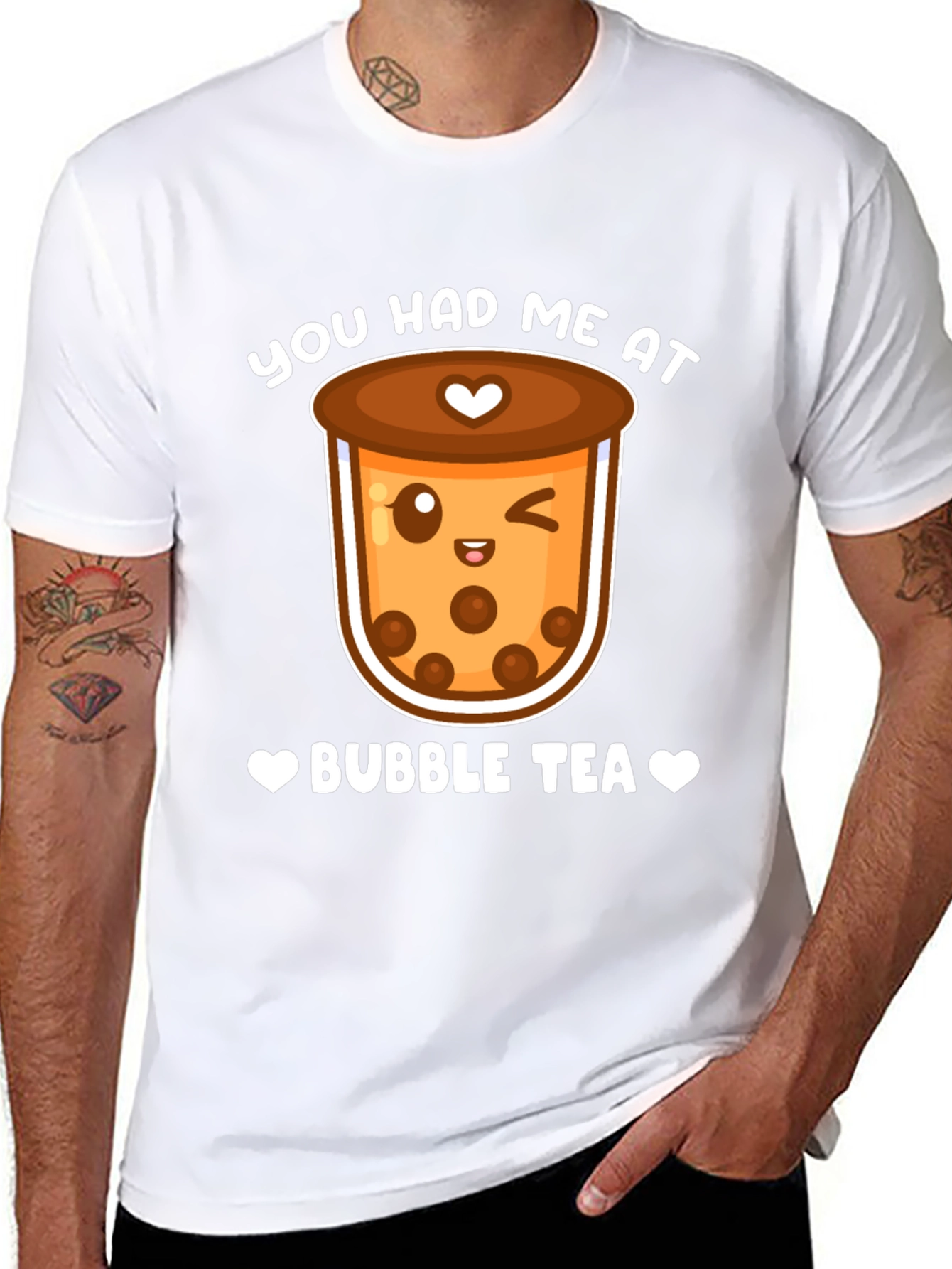 You Had Me At Bubble Tea Graphic T-Shirt