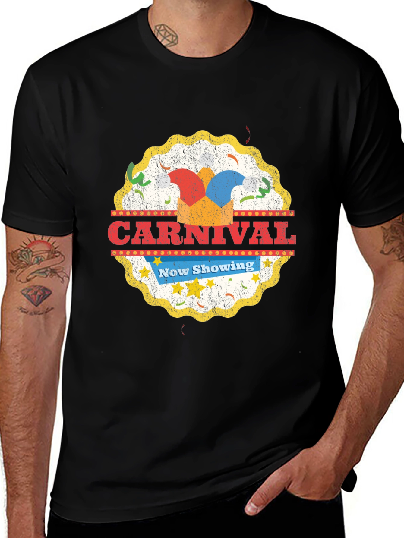 Vintage Carnival Now Showing T-Shirt