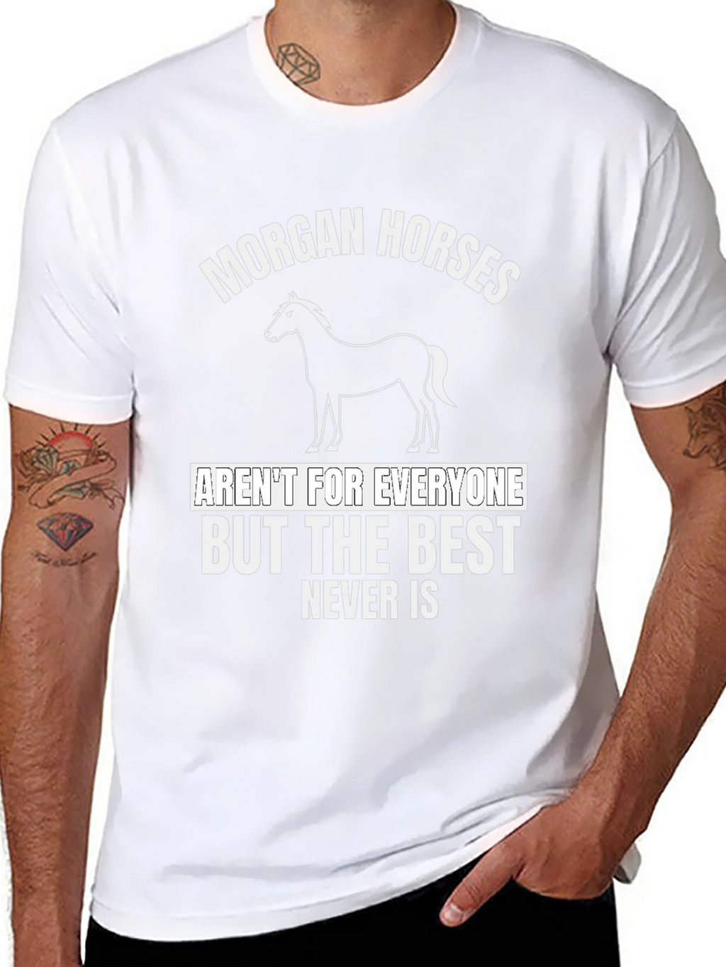 Morgan Horses T-Shirt - Best Never Is