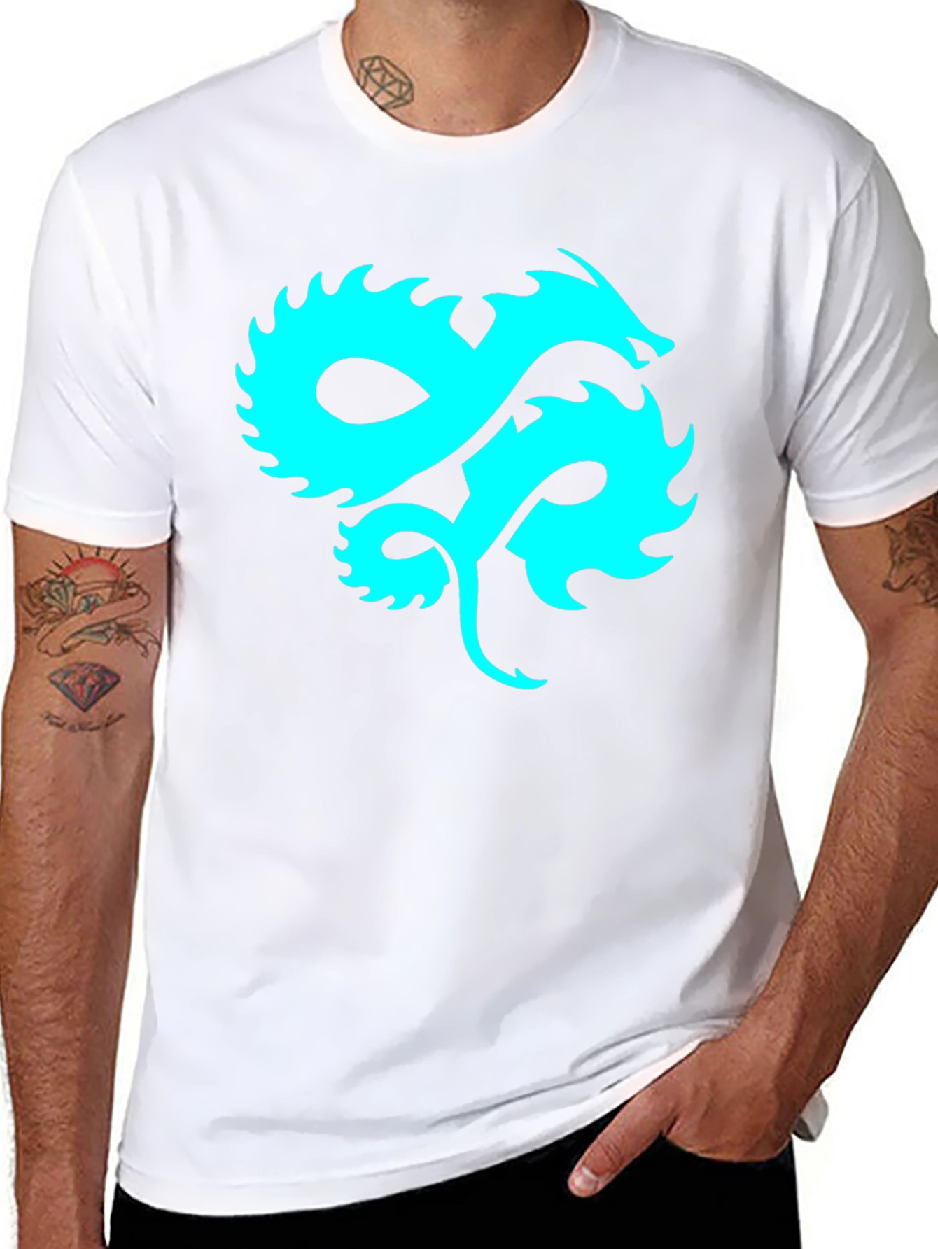 Dragon Graphic T-Shirt - Unique Design