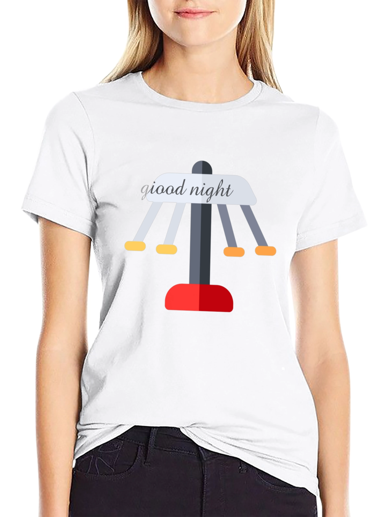 Good Night Merry-Go-Round Graphic Tee