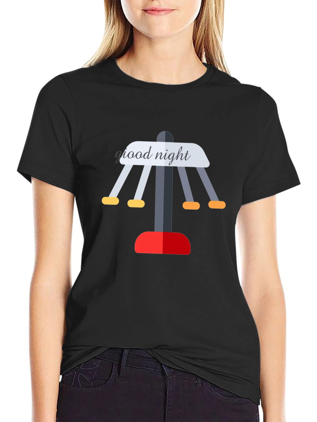 Good Night Merry-Go-Round Graphic Tee